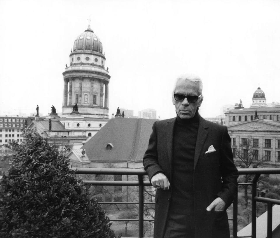 Karl Lagerfeld in Berlin