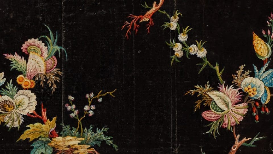 Ausstellungsmotiv – ein florales Muster