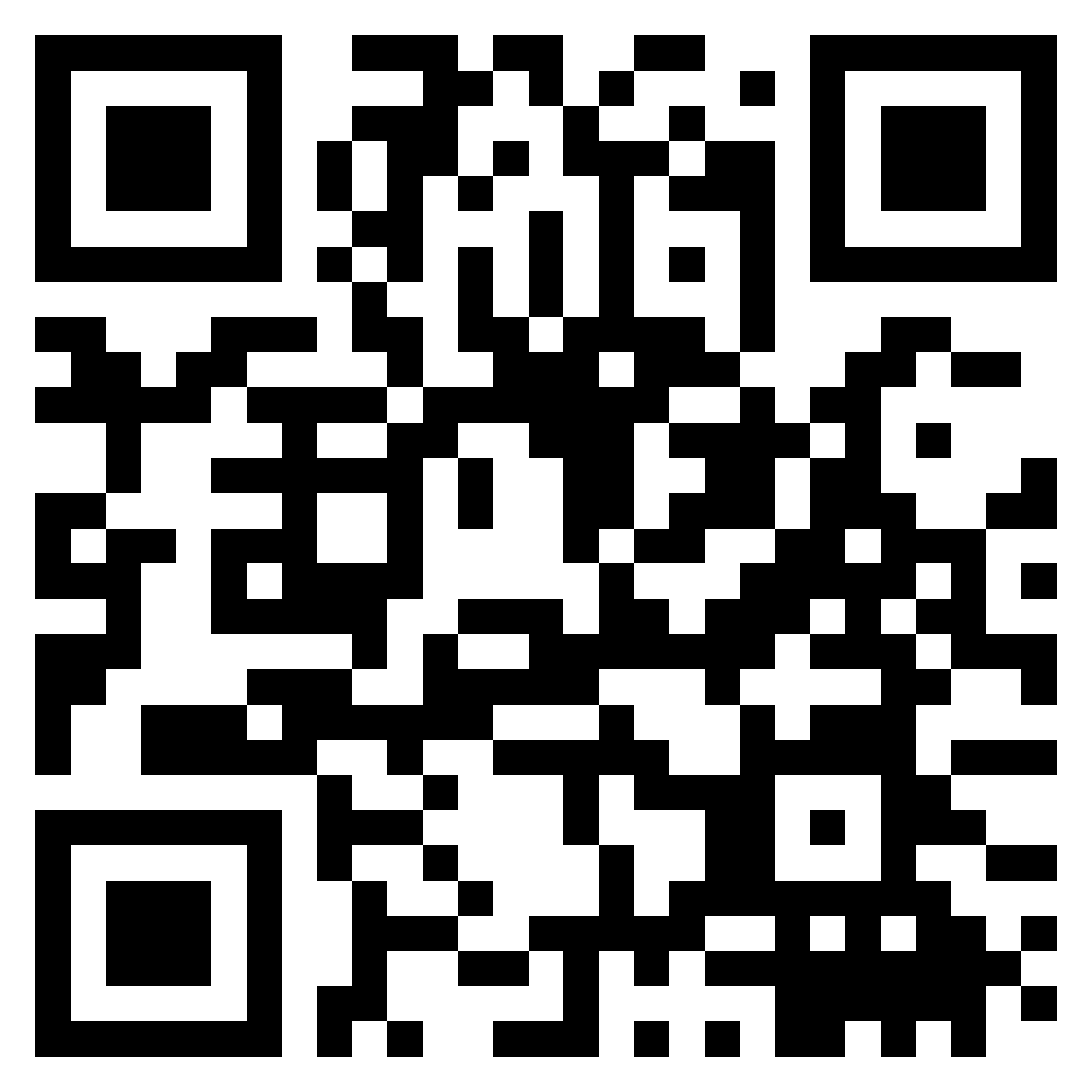 QR Code für den Download der App