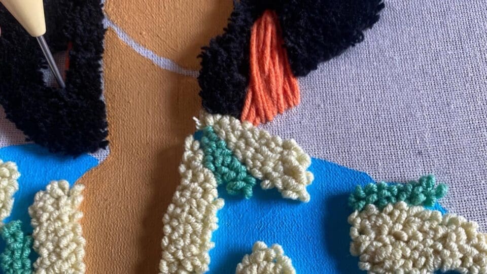 Punch Needle Acryl01